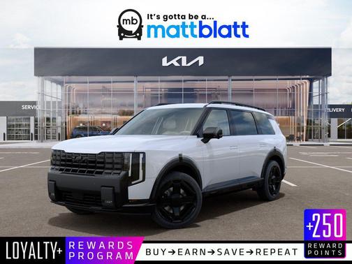 Glacial White Pearl 2027 Kia Telluride Hybrid X-Line SX-Prestige