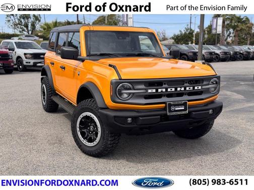 Cyber Orange Metallic Tricoat 2022 Ford Bronco Big Bend