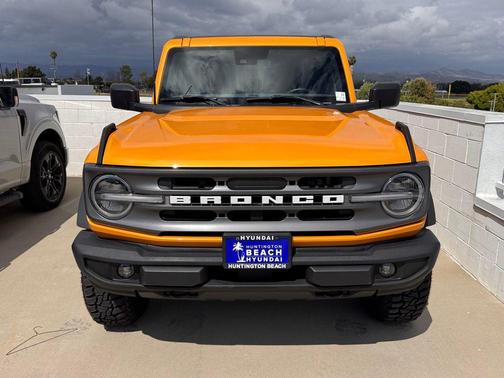 Cyber Orange Metallic Tricoat 2022 Ford Bronco Big Bend