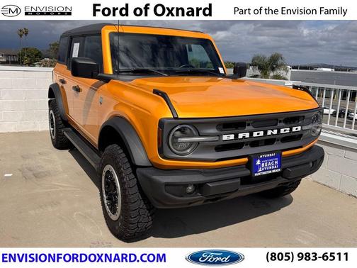 Cyber Orange Metallic Tricoat 2022 Ford Bronco Big Bend