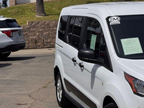 Frozen White 2022 Ford Transit Connect XL Passenger Wagon