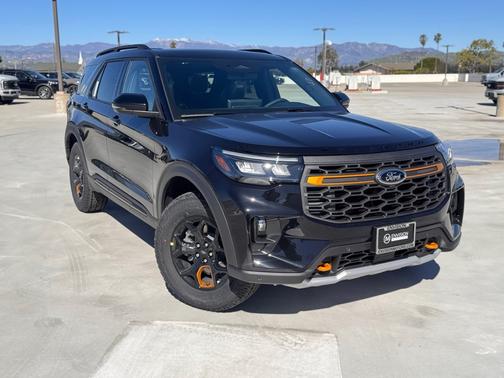 Black Metallic 2026 Ford Explorer Tremor 4WD