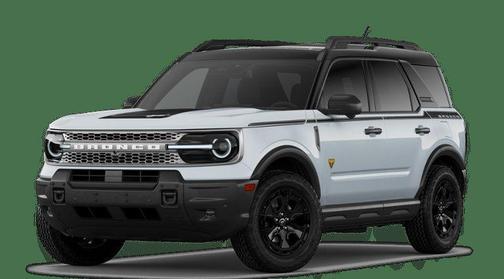 Space White Metallic 2026 Ford Bronco Sport Badlands