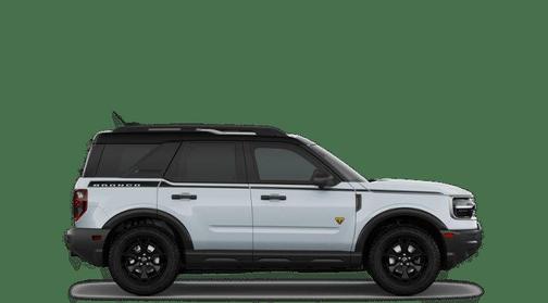 Space White Metallic 2026 Ford Bronco Sport Badlands