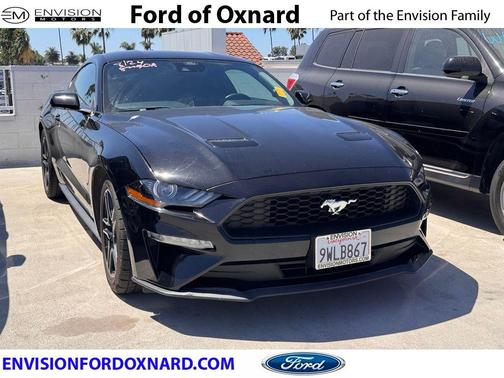 Shadow Black 2022 Ford Mustang EcoBoost