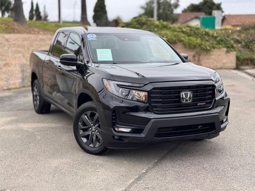 Crystal Black Pearl 2023 Honda Ridgeline Sport