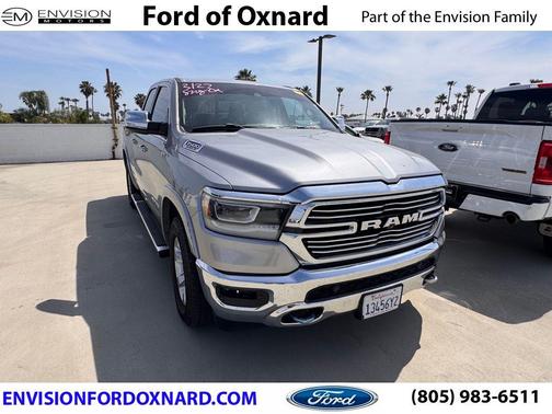 Billet Silver Metallic Clearcoat 2019 RAM 1500 Laramie