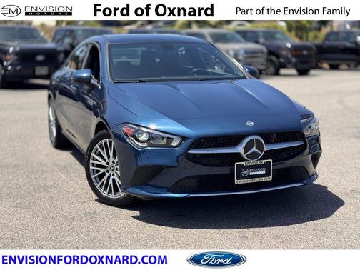 Denim Blue Metallic 2020 Mercedes-Benz CLA 250 Base