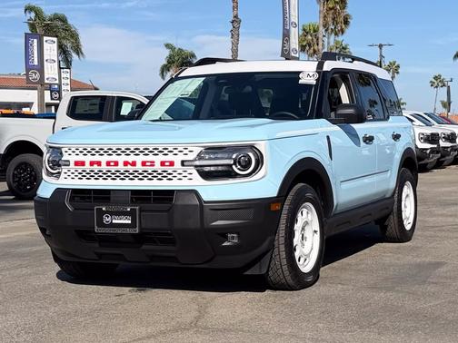 Blue 2026 Ford Bronco Sport Heritage