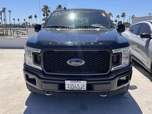 Shadow Black 2018 Ford F-150 Limited