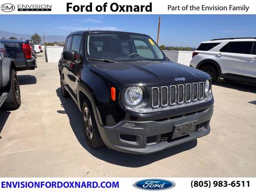 Black 2016 Jeep Renegade Sport