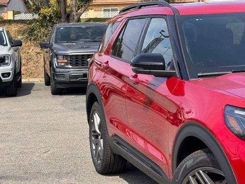 Rapid Red Metallic Tinted Clearcoat 2026 Ford Explorer ST