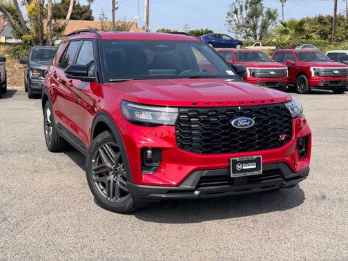 Rapid Red Metallic Tinted Clearcoat 2026 Ford Explorer ST