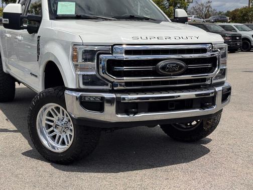 White Metallic 2020 Ford F-250 Lariat