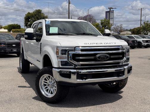 White Metallic 2020 Ford F-250 Lariat