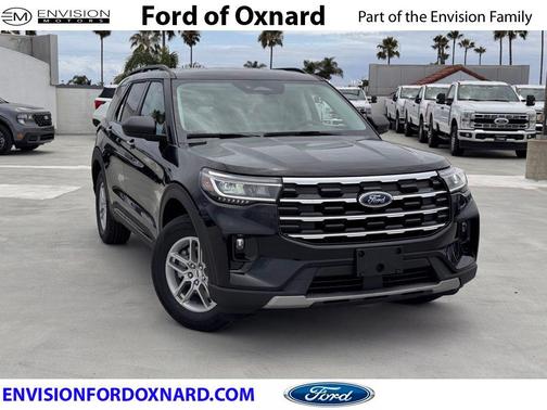 Agate Black Metallic 2026 Ford Explorer Active