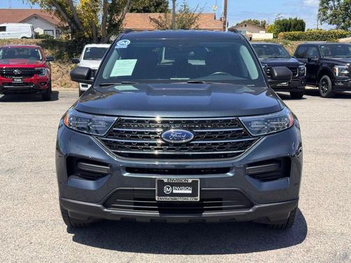 Stone Blue Metallic 2023 Ford Explorer XLT