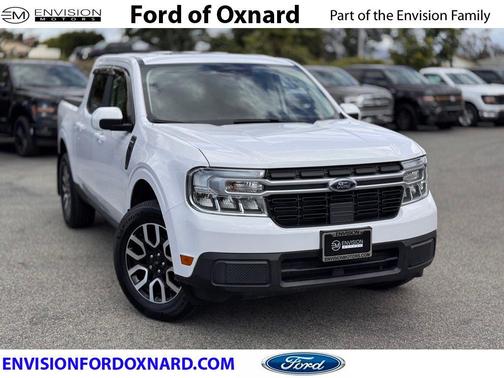 Oxford White 2023 Ford Maverick Lariat
