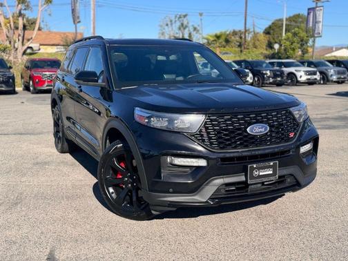 Agate Black Metallic 2023 Ford Explorer ST