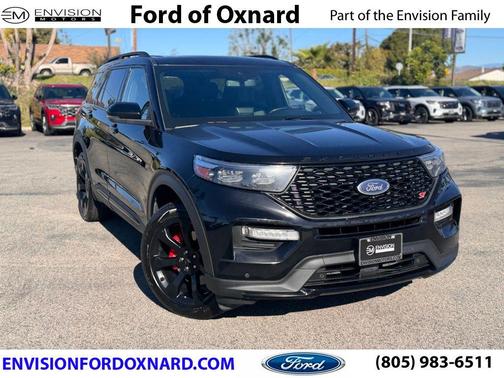 Agate Black Metallic 2023 Ford Explorer ST