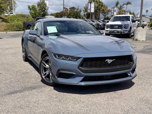 Vapor Blue Metallic 2025 Ford Mustang EcoBoost