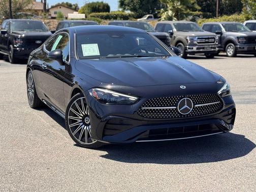 Obsidian Black 2025 Mercedes-Benz CLE 300 4MATIC Coupe
