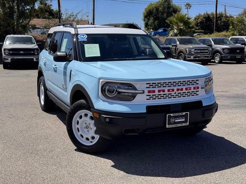 Robins Egg Blue 2023 Ford Bronco Sport Heritage Limited