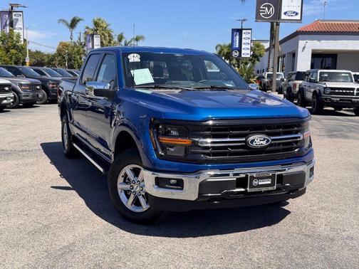 Atlas Blue Metallic 2025 Ford F-150 XLT