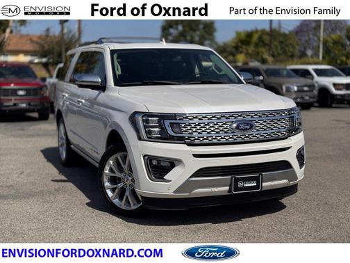 White Platinum 2019 Ford Expedition Platinum