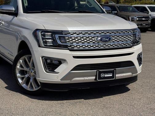 White Platinum 2019 Ford Expedition Platinum