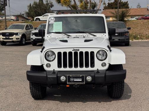 Bright White Clearcoat 2015 Jeep Wrangler X