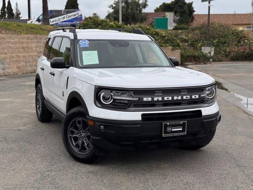 Oxford White 2024 Ford Bronco Sport Big Bend
