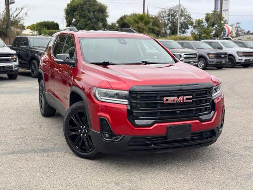 Cayenne Red Tintcoat 2022 GMC Acadia AWD SLT