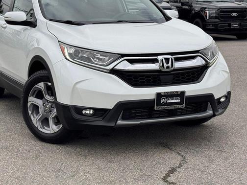 Platinum White Pearl 2019 Honda CR-V EX
