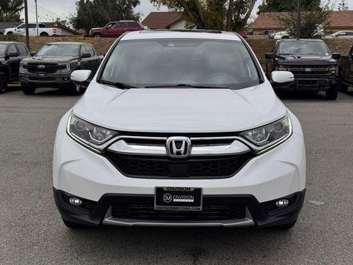 Platinum White Pearl 2019 Honda CR-V EX