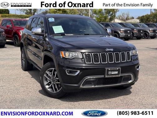 Diamond Black Crystal Pearlcoat 2021 Jeep Grand Cherokee Limited