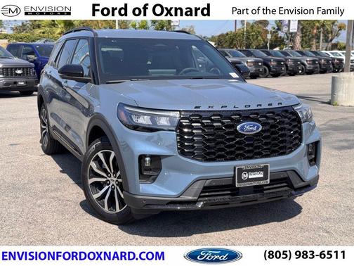 Vapor Blue Metallic 2026 Ford Explorer ST-Line