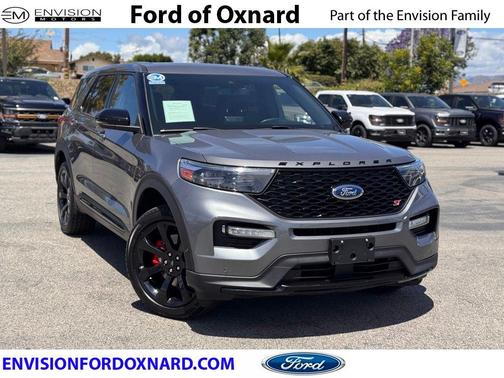 Gray Metallic 2021 Ford Explorer ST