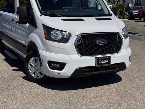 Oxford White 2024 Ford Transit-350 XLT