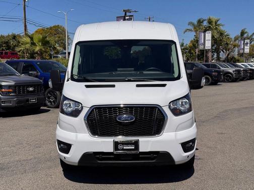 Oxford White 2024 Ford Transit-350 XLT