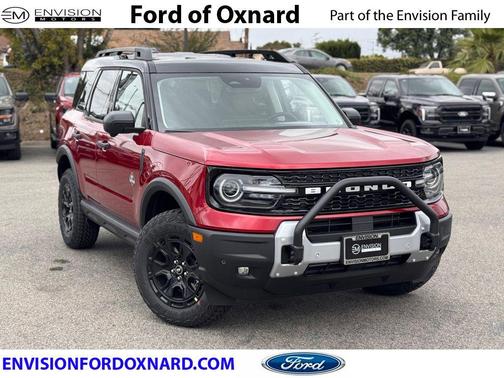 Ruby Red Metallic Tinted Clearcoat 2026 Ford Bronco Sport Outer Banks