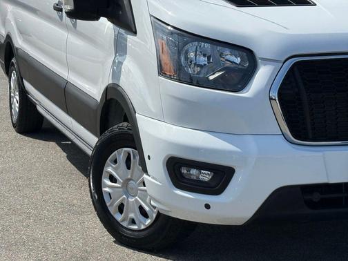 Oxford White 2024 Ford Transit-350 XLT