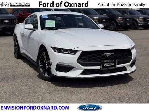 Oxford White 2024 Ford Mustang EcoBoost Premium