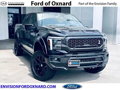 Agate Black Metallic 2025 Ford F-150 Lariat