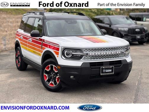 Oxford White 2025 Ford Bronco Sport Free Wheeling