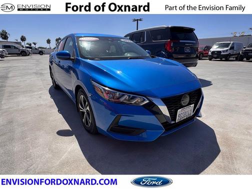 Electric Blue Metallic 2023 Nissan Sentra SV