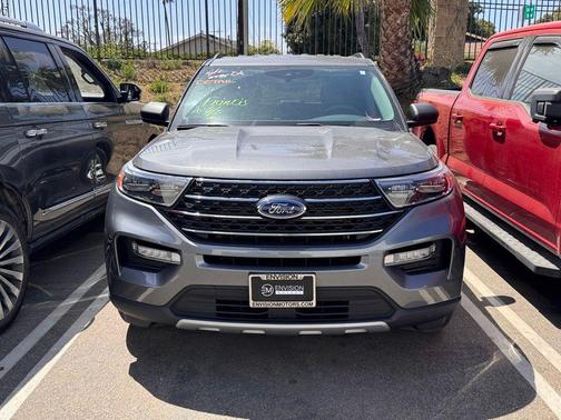 Carbonized Gray Metallic 2023 Ford Explorer XLT