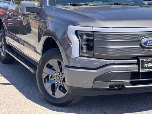 Carbonized Gray Metallic 2022 Ford F-150 Lightning LARIAT