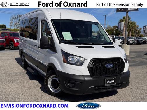 Oxford White 2023 Ford Transit-350 XL