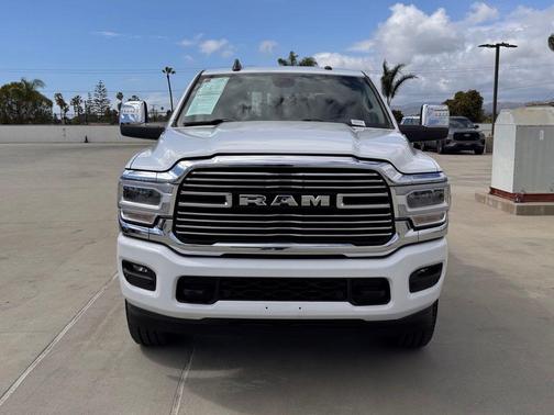 Bright White Clearcoat 2024 RAM 2500 Laramie Crew Cab 4x4 6'4' Box